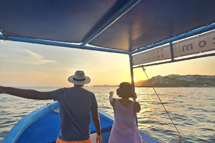 Paseo al Atardecer en Ixtapa Zihuatanejo