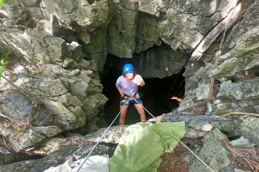Rappel en la Cueva del Tigre en Ixtapa Zihuatanejo